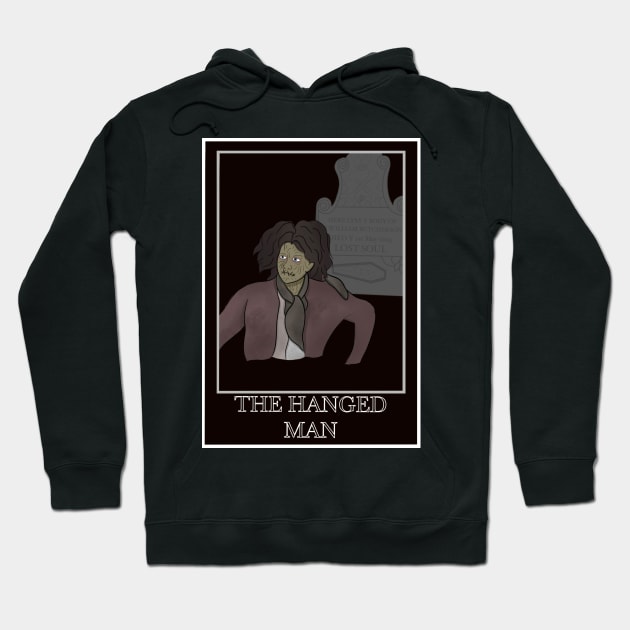 Billy Butcherson - The Hanged Man Tarot Card Hoodie by Made By Meg